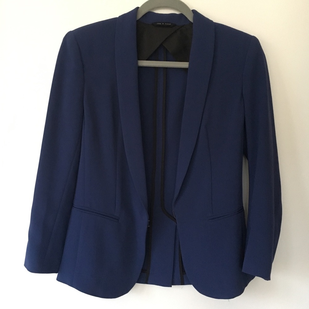 Rag & Bone Navy Blazer